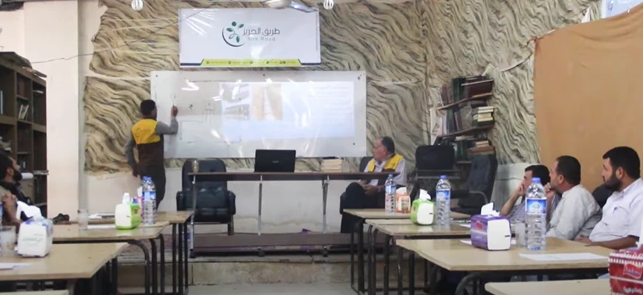 ورشة تدريبية لأعضاء المجلس المحلي في مدينة حريتان - طريق الحرير