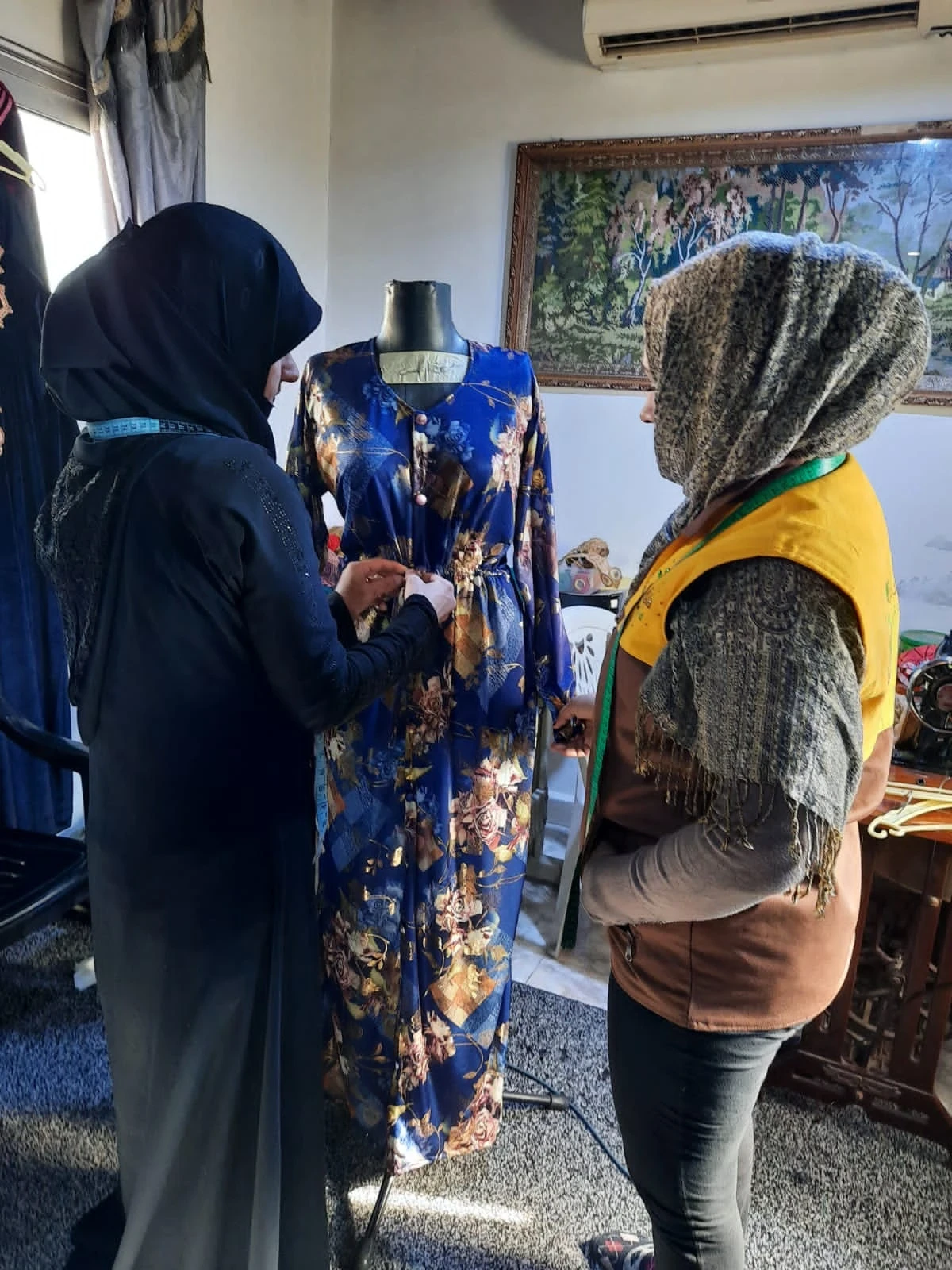 التدريبات المهنية في مشروع الحماية