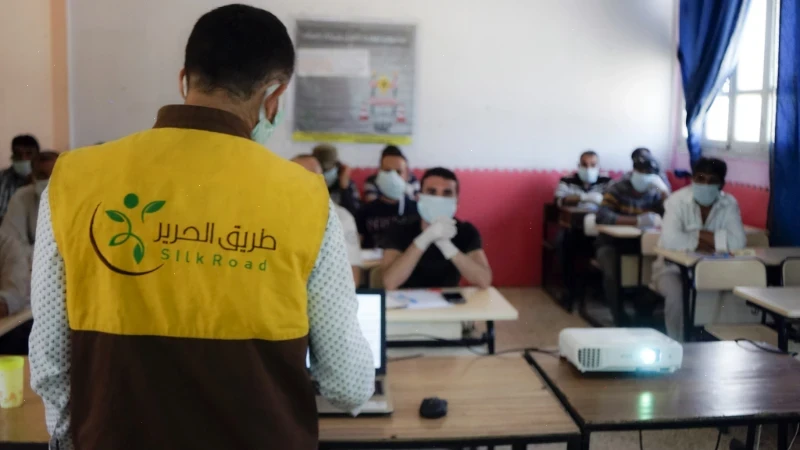 تدريبات و نشاطات للتوعية الصحية والنظافة.