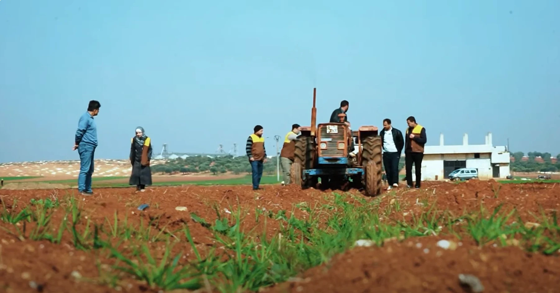 مشروع منظمة طريق الحرير في دعم مزارعي البطاطا في ريفي إدلب و حلب