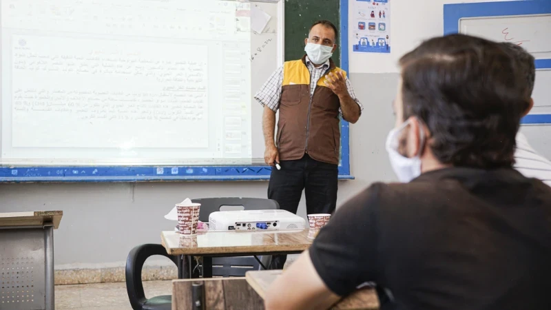 جلسات تدريبية للمجالس المحلية عن إدارة النفايات الصلبة وإعادة تدويرها