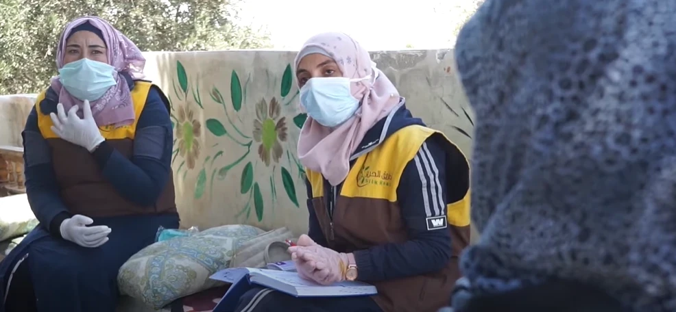 جولات التوعية المنزلية بهدف زيادة الوعي الصحي وتحسين النظافة العامة