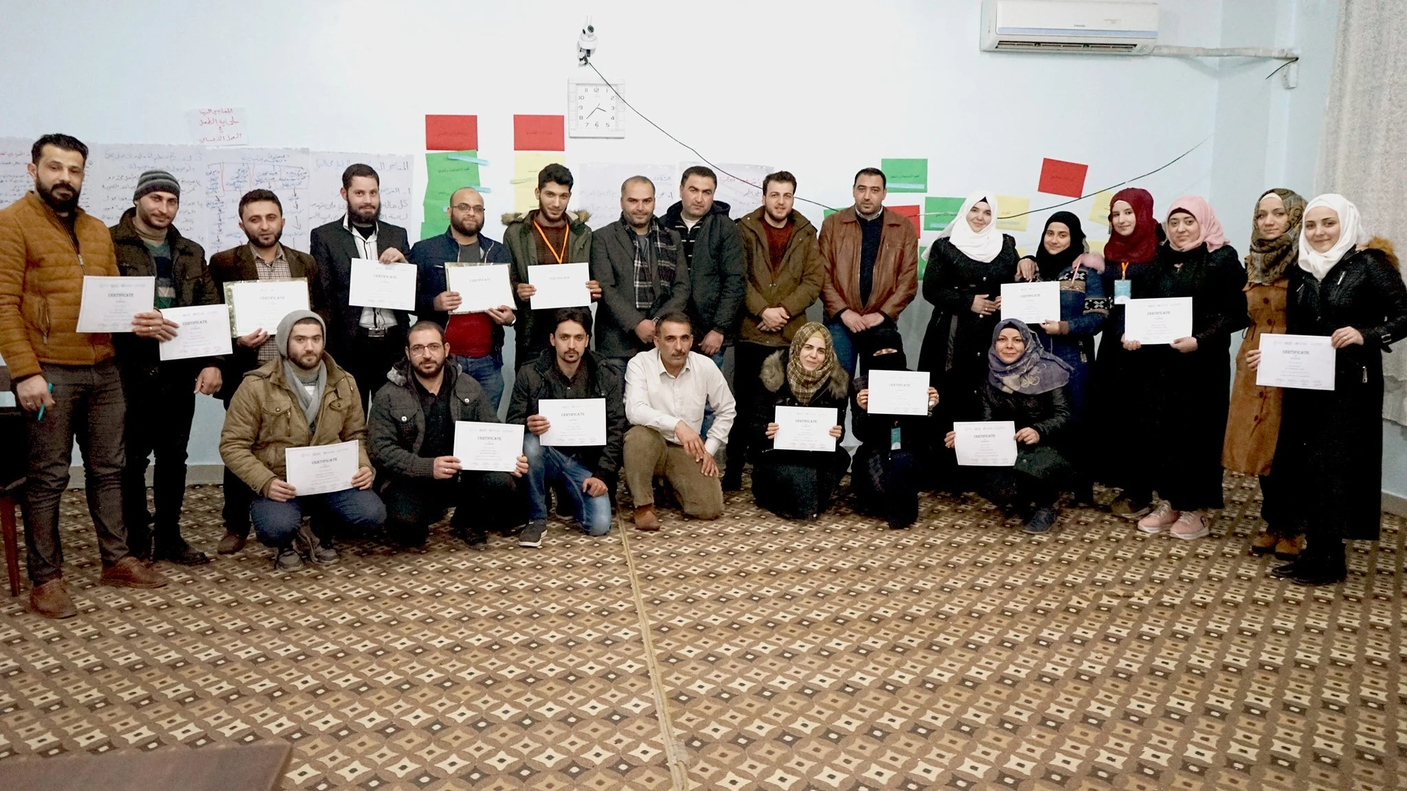 مبادرة من فريق منظمة طريق الحرير ومكتب تنسيق الشؤون الإنسانية OCHA بتدريب العاملين في المجال الإنساني