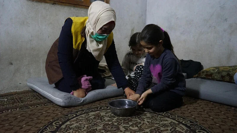 نشاطات التوعية لمواجهة فيروس كورونا