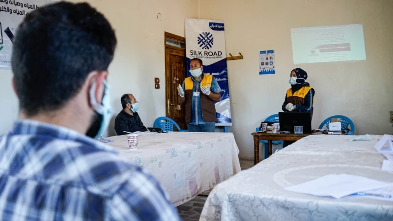 تدريبات المجالس المحلية والعاملين في قطاع المياه والصرف الصحي